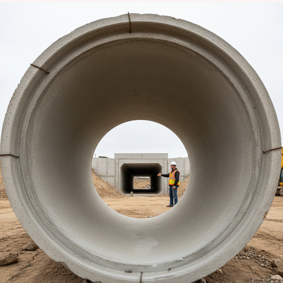 Concrete Pipe – 9 Inch Diameter - Image 2